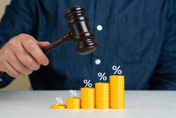 Laws and regulations of progressive tax and interest rates on savings. Deposit insurance....