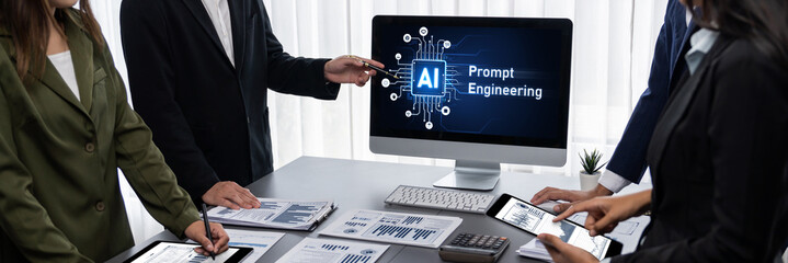 Generative AI virtual assistant tools for prompt engineer and user for ease of engage artificial...