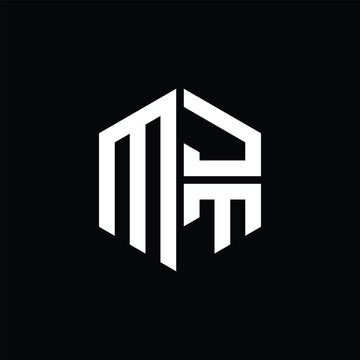 
MJT logo MJT icon MJT monogram MJT letter minimalist Circle flat Unique modern abstract logo design.