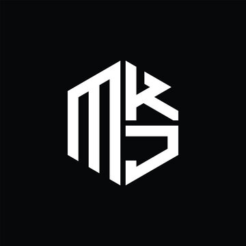 MKJ logo MKJ icon MKJ monogram MKJ letter minimalist Circle flat Unique modern abstract logo design.