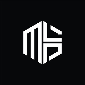 MLP logo MLP icon MLP monogram MLP letter minimalist Circle flat Unique modern abstract logo design.