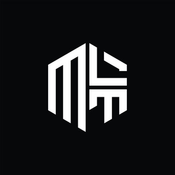 MLT logo MLT icon MLT monogram MLT letter minimalist Circle flat Unique modern abstract logo design.