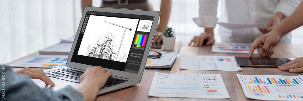 Aufkleber architectural design brisk software application for architect business and professional designer