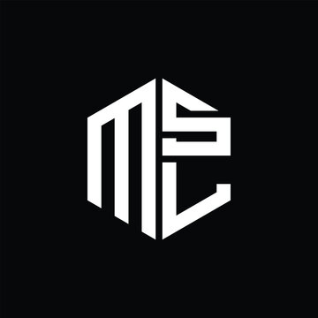 MSL logo MSL icon MSL monogram MSL letter minimalist Circle flat Unique modern abstract logo design.