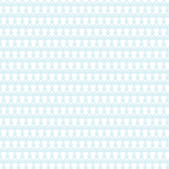 Light Blue Floral Seamless Geometric Pattern Background Design
