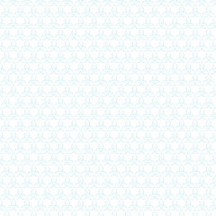 Light Blue Floral Seamless Pattern Background