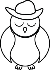 vector illustration of a funny cartoon cow