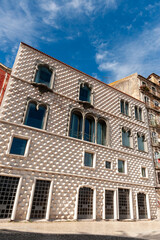 The Casa dos Bicos, Lisbon, Portugal