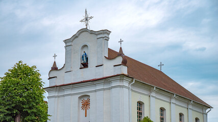 Church of the Immaculate Conception of the Blessed Virgin Mary in the village of Ludvinovsky, Minsk...