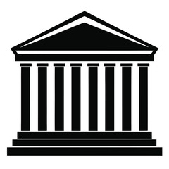 Classical Architecture Building Icon