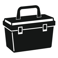 Portable Storage Container Icon