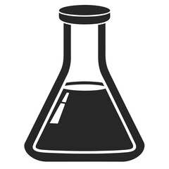Laboratory Erlenmeyer Flask Icon