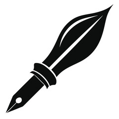 Elegant Quill Pen Icon Design