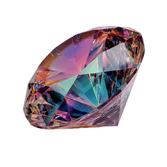A perfect rainbow colored diamond high resolution
