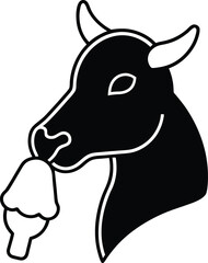 goat head silhouette