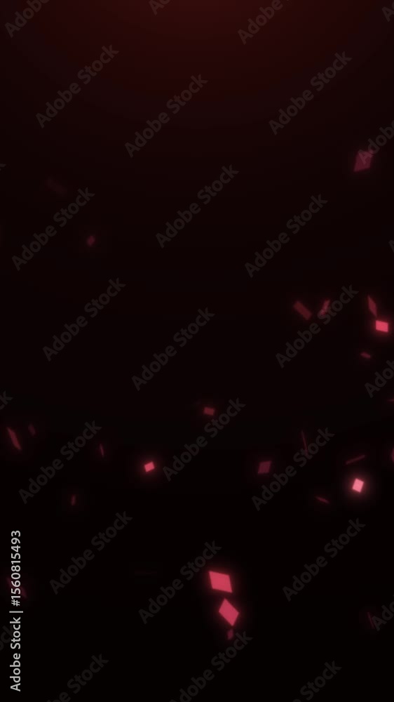 Poster dynamic light particles move gracefully in a colorful display, showcasing creative design at a conte
