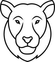 vector illustration of a cartoon dog