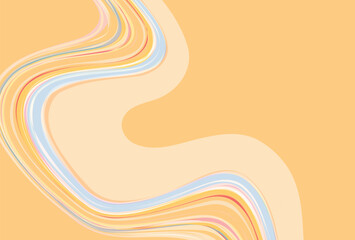 Abstract colorful background with dynamic shapes pattern Vector illustration in flat style.