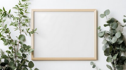framework for photo or congratulation
