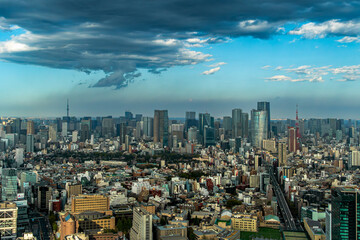 Obraz premium aerial view of chicago