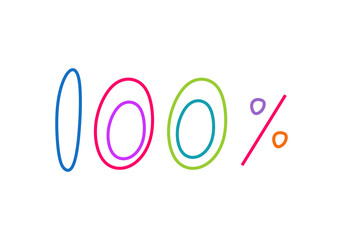 Fototapeta premium Colorful hand-drawn 