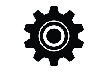 settings gear vector icon