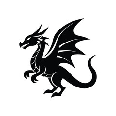 Dragon Silhouette vector