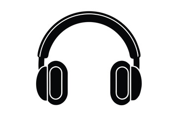 headphones isolated on white background