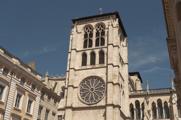 Obraz premium Cathedral in Lyon, France