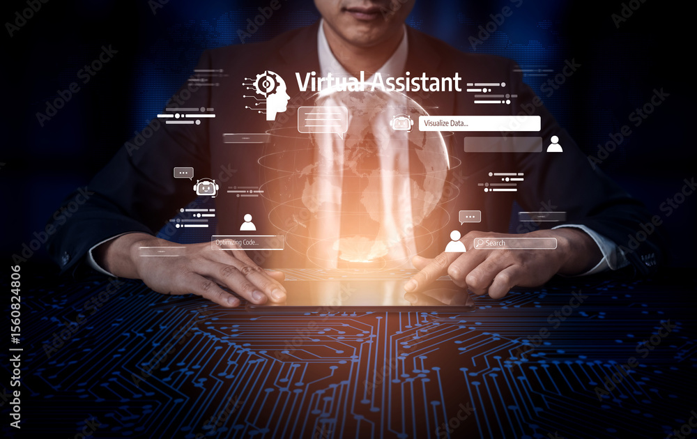 Poster ai assistant with llm, big data, machine learning, and generative ai powers prompt engineering and s
