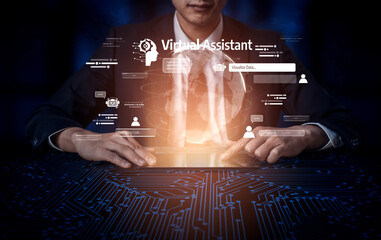 AI assistant with LLM, big data, machine learning, and generative AI powers prompt engineering and...