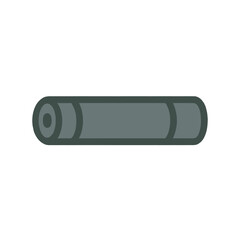 Cartoon weapon silencer icon on white background
Vector image weapon