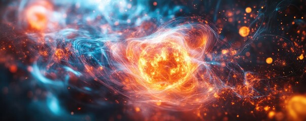 Obraz premium Energy Fields of the Universe