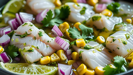 Fresh healthy salad plate with cheese eggs and vegetables