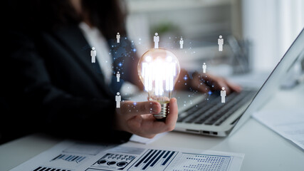 Global human network and workforce distribution highlight human, network, and global presence...