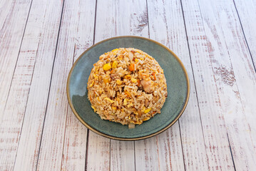 The concept of fried rice has its roots in ancient China