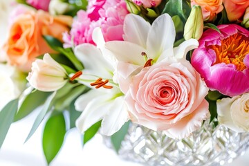 Vibrant Bouquet of Fresh Roses