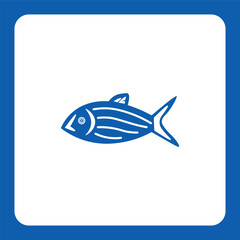 This fin-tastic design is perfect for seafood restaurants, fishing enthusiasts, and marine-related businesses. Dive into success with this eye-catching and versatile icon.