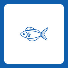 This fin-tastic design is perfect for seafood restaurants, fishing enthusiasts, and marine-related businesses. Dive into success with this eye-catching and versatile icon.