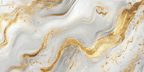 Obraz premium Abstract marble-like texture with gold flecks