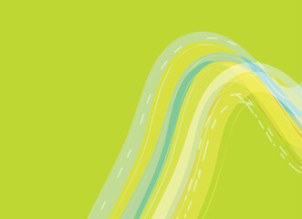 Abstract colorful background with dynamic shapes pattern Vector illustration in flat style.