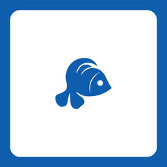 Dynamic fish logo with natural detail — perfect for seafood brands, fishing companies, or eco-food products.