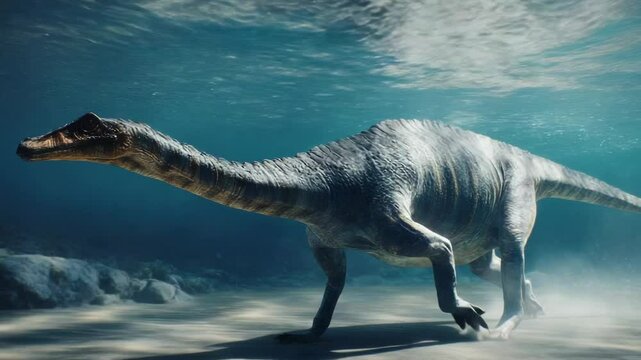 Mosasaurus underwater aquatic dinosaur jurassic Extinct prehistoric animal