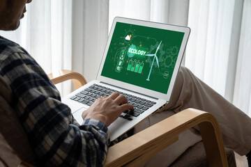 Computer Software Leading the Way in Green Business strategy and Sustainability, promoting...