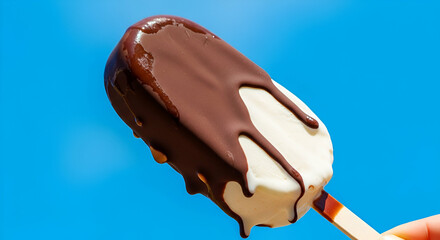 Obraz premium ice cream with chocolate