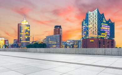 outdoor road skyline city building landscape sunset cityscape street travel
