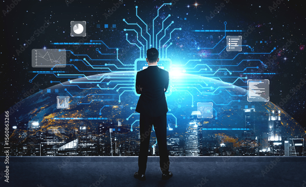 Poster ai assistant with llm, big data, machine learning, and generative ai powers prompt engineering and s