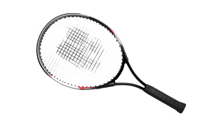 tennis racket isolated on white background