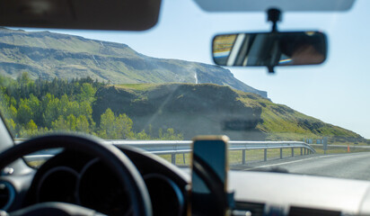 driving in the mountains
