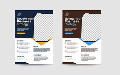 Business Flyer Template, perfect for any personal or corporate use. It’s ideal for any company project.	